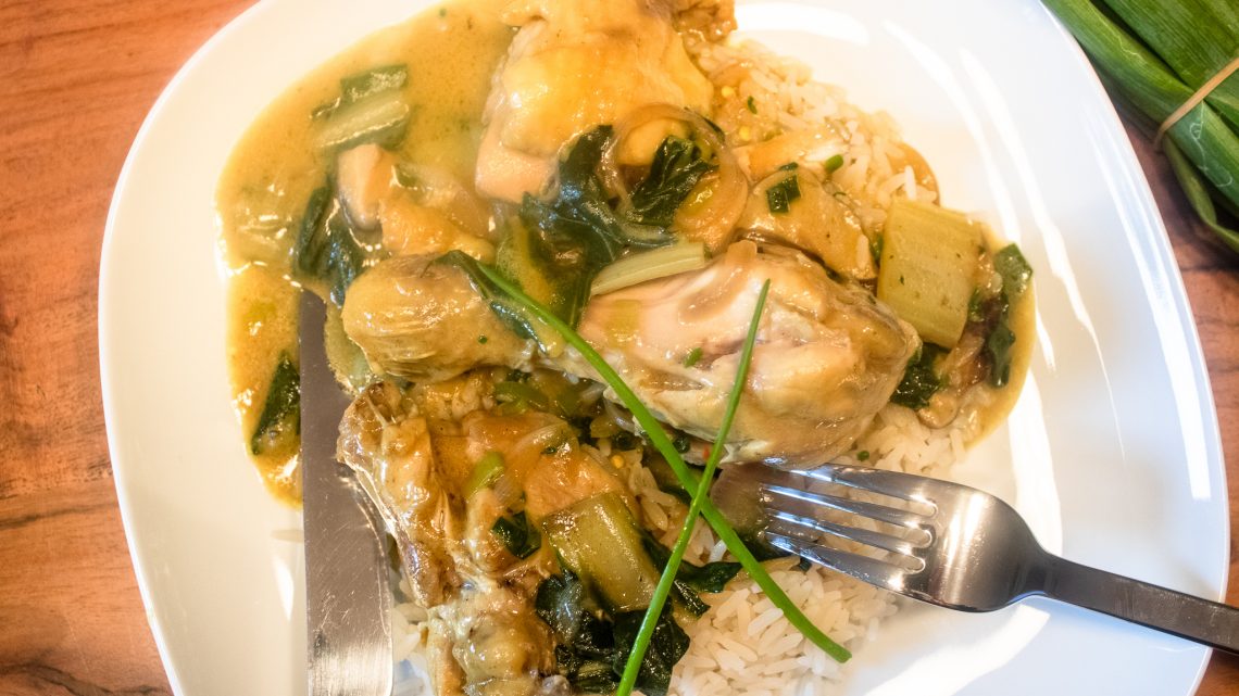 Chicken-Curry mit Reis